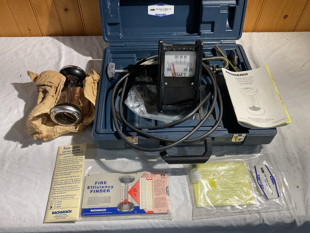 Bacharach combustion test kit