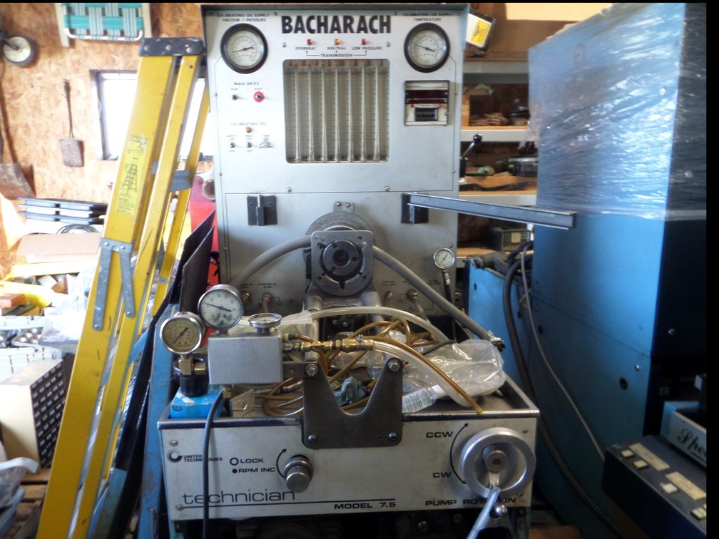 Bacharach Technician 7.5 HP Test Bench