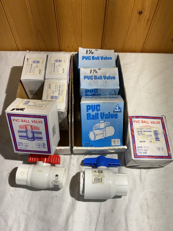 PVC ball valves