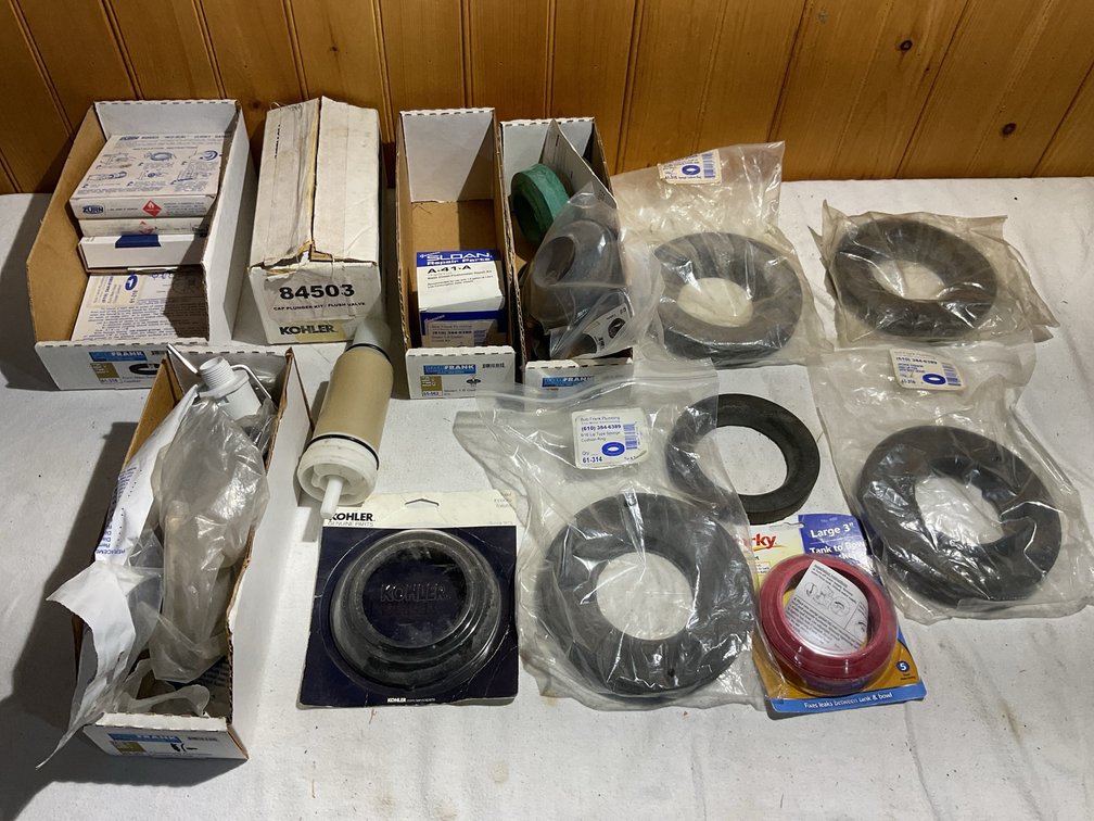 Various toilet repair items