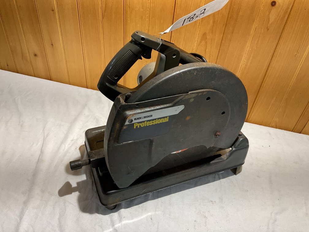 Black & Decker 14” professional abrasive cut off saw