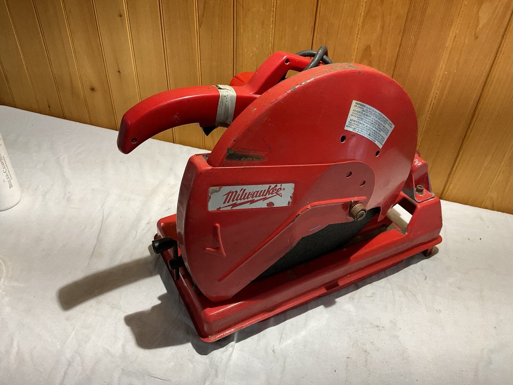 Milwaukee 14” abrasive cut off saw