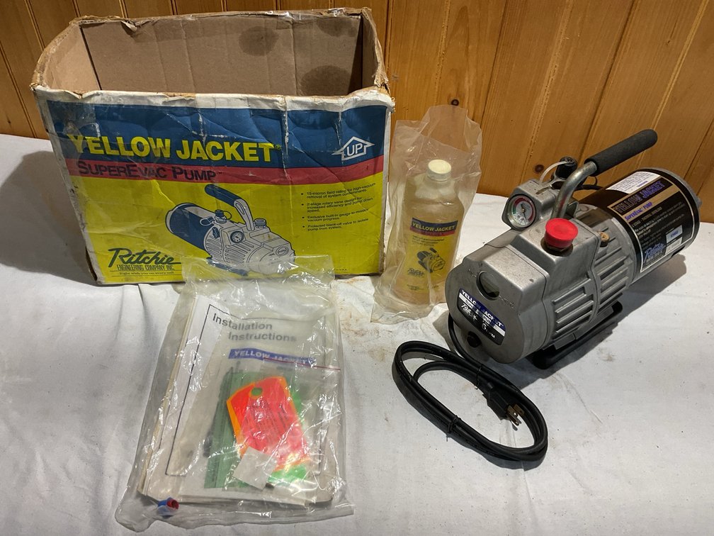 Ritchie Yellow jacket, super Evac pump