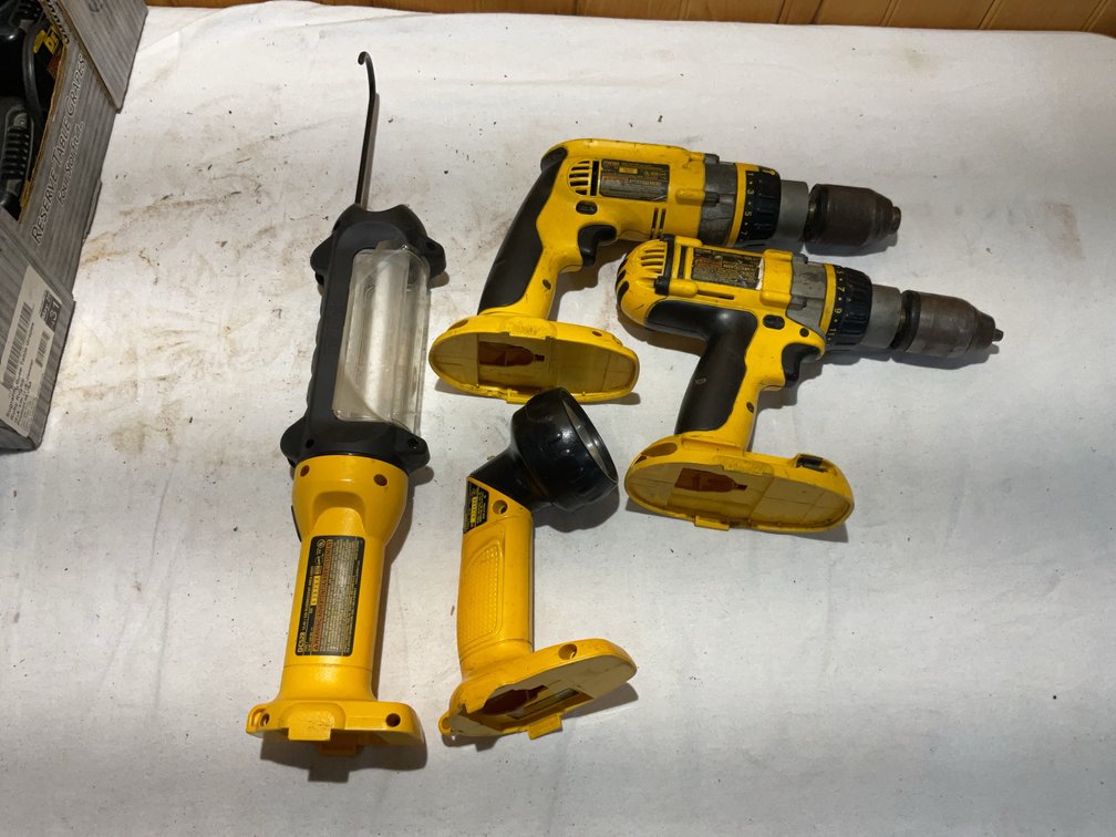 DeWalt 14 and 18 V tools