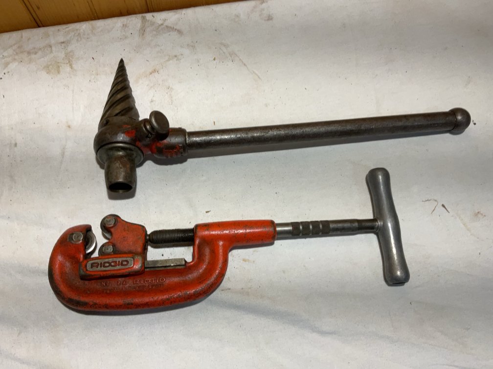 Ridgid cutter & reamer