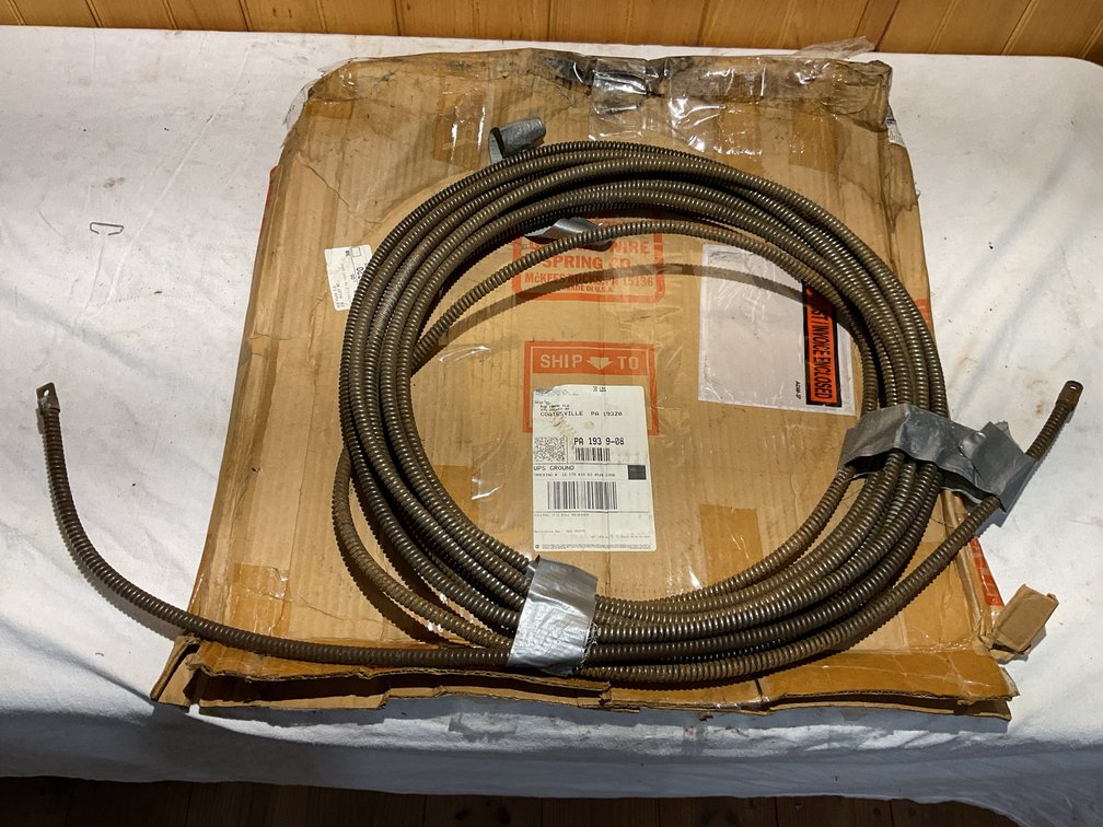 Replacement cable for snake approximately 50 feet appears new