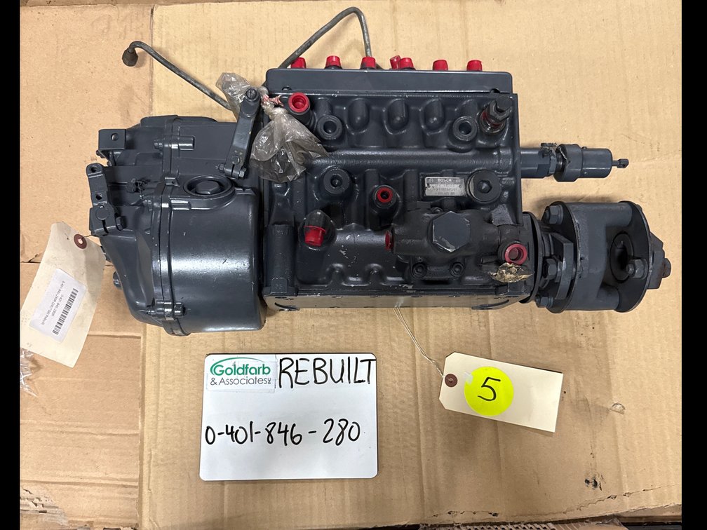 0-401-846-280 (240108) Rebuilt Bosch Injection Pump fits Scania 7.8L D8 Engine