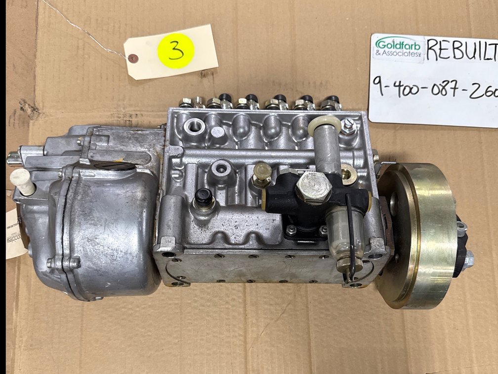 9-400-087-260 (3450748501; PE5P100A720RS265) Rebuilt Bosch Injection Pump Fits Mercedes Benz Engine