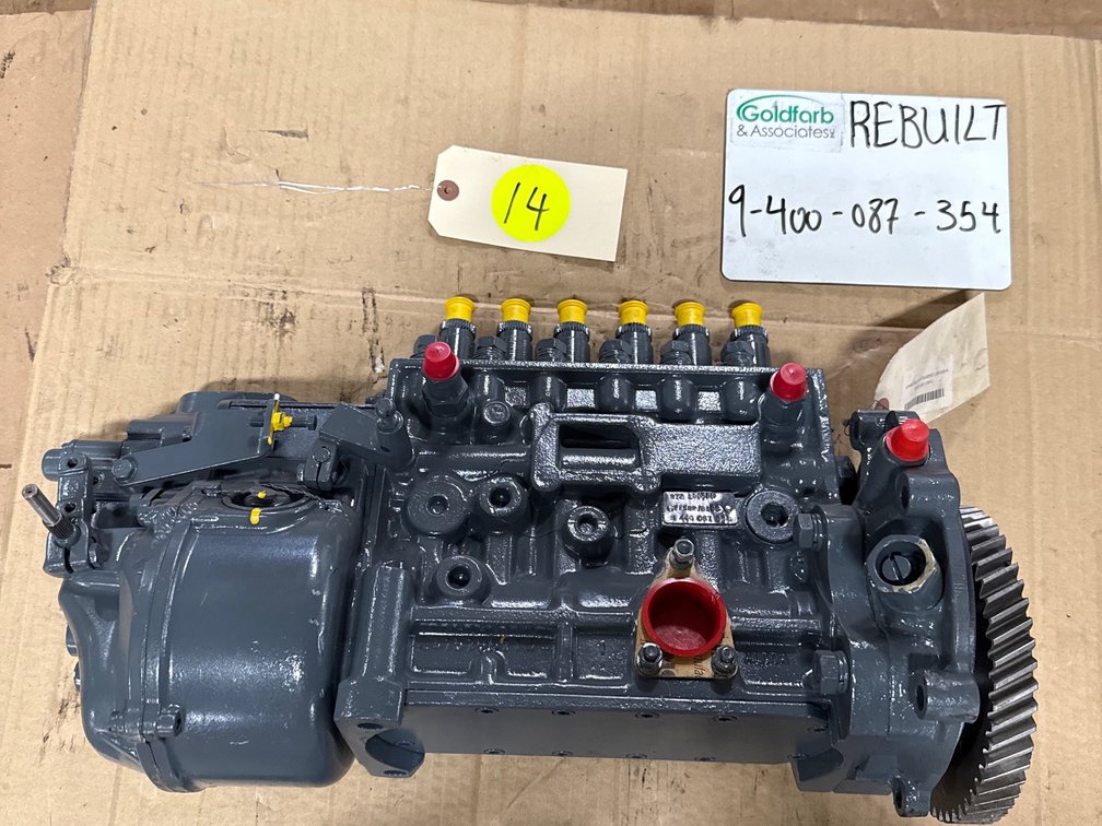 9-400-087-354 (E5HN-9A543-FD; PES6P/3158) Rebuilt Bosch Injection Pump Fits Ford Cargo TC 6.6L Engine
