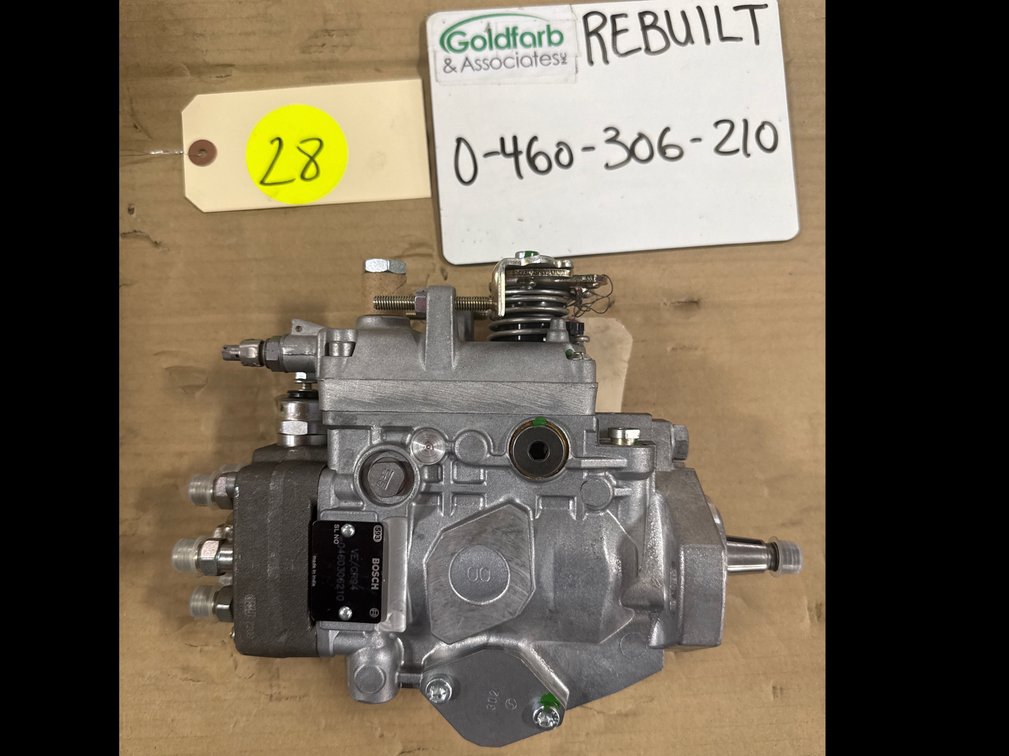 0-460-306-210 (0-460-306-209; 0-460-306-211) Rebuilt Bosch Ve/cr94 Injection Pump Va/b/c Diesel Engine