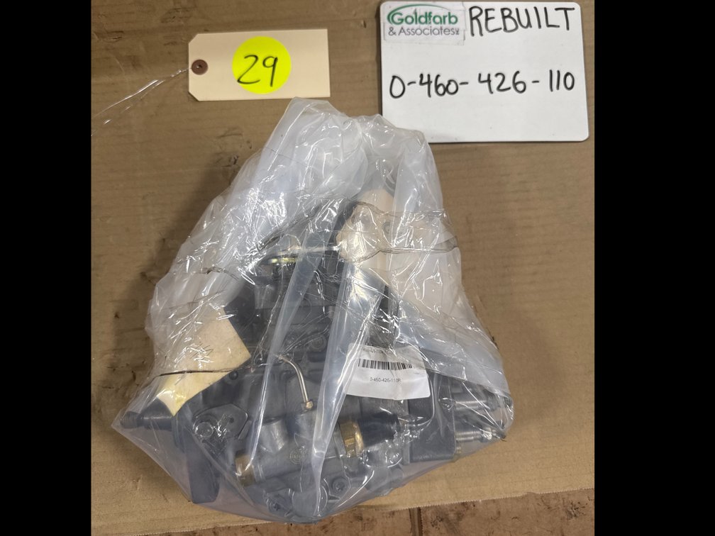 0-460-426-110 (0-460-426-130 ; 3911238) Rebuilt Bosch VE6 Injection Pump fits Cummins Engine