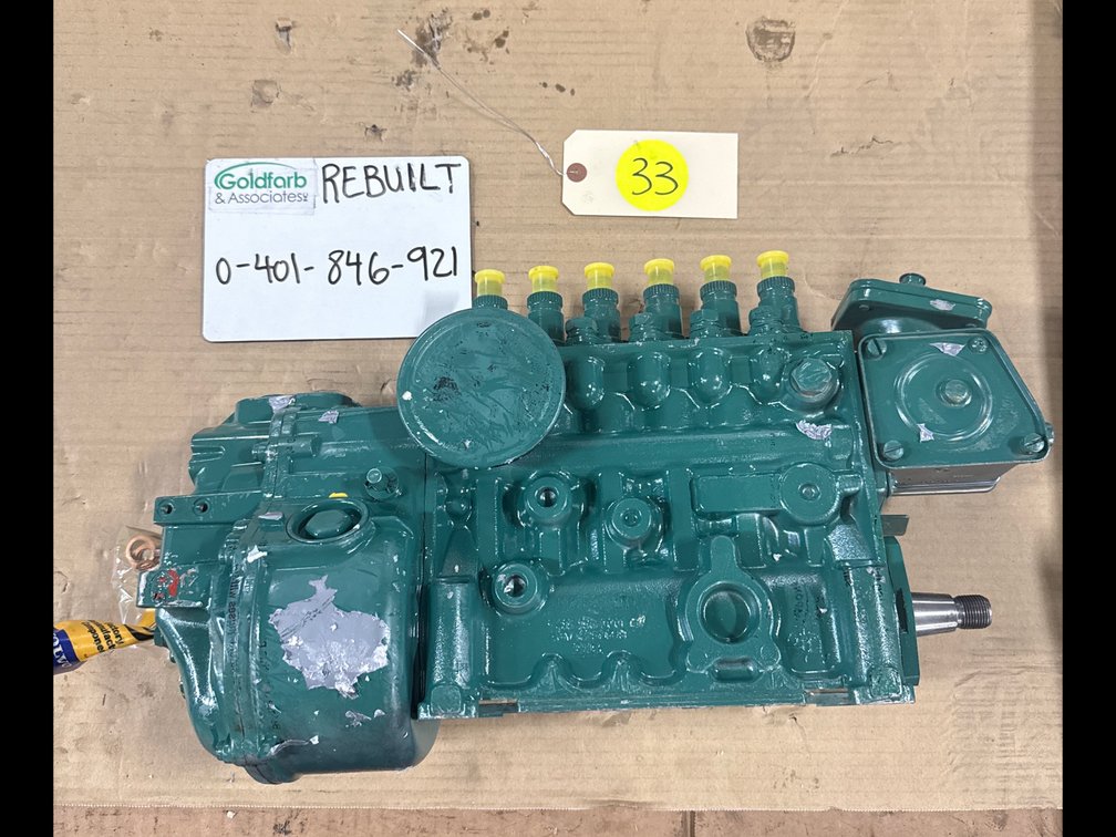 0-401-846-921 (11031113; PE6P110A320RS3197) Rebuilt Bosch 9.6L 200kW Injection Pump fits Volvo TD102KF Engine