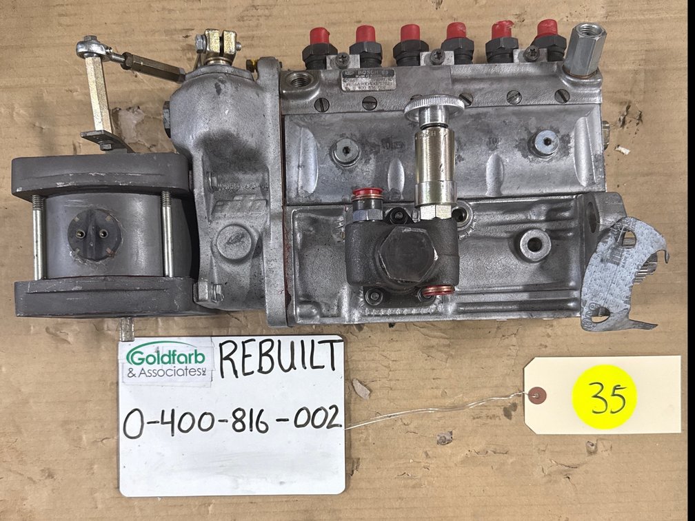 0-400-816-002 (8010682) Rebuilt Bosch A Injection Pump fits Iveco Engine