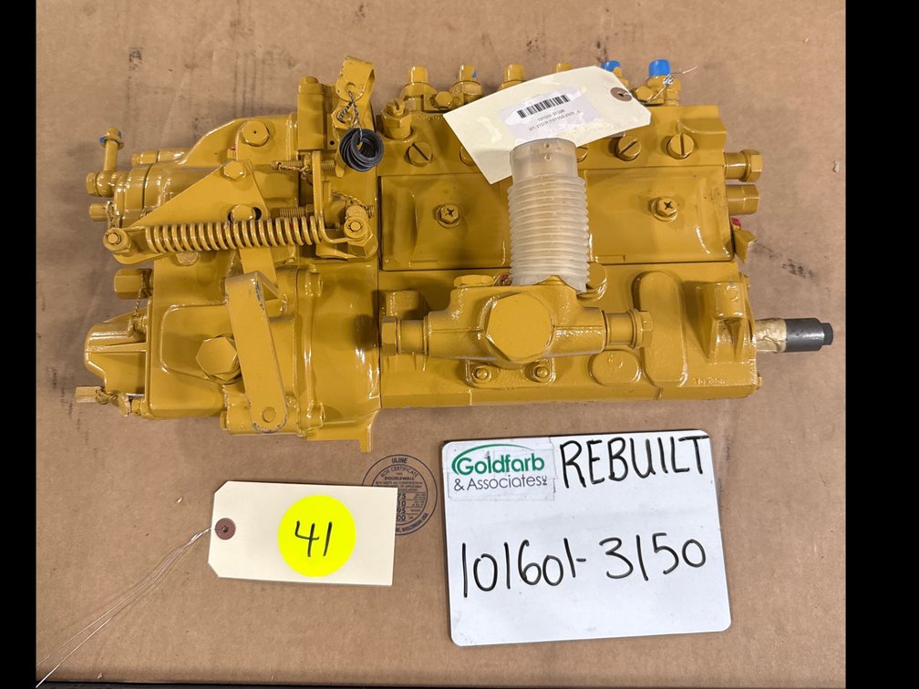 101601-3150 (101060-2920 ; 6138-72-1150) Rebuilt Diesel Kiki Injection Pump fits Komatsu Engine