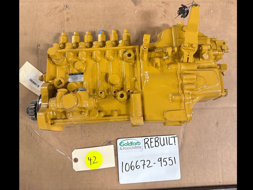 106672-9551 (9-400-612-336 ; 6128-71-1121) Rebuilt Zexel Injection Pump fits Komatsu Engine