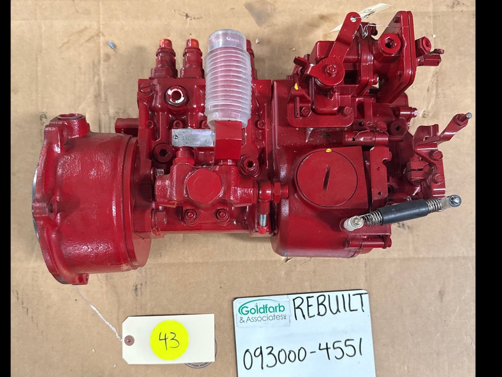 093000-4551 Rebuilt Denso Injection Pump fits Hino Truck WO4CTH Engine