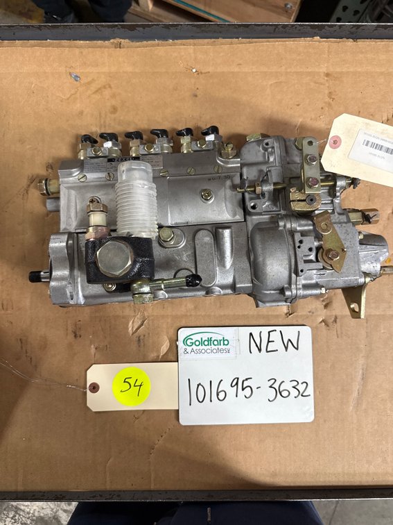 101695-3632 (9400610338 ,9-400-610-338 ,6206711540) New Zexel 6 Cyl Fuel Injection Pump Fits Komatsu Engine