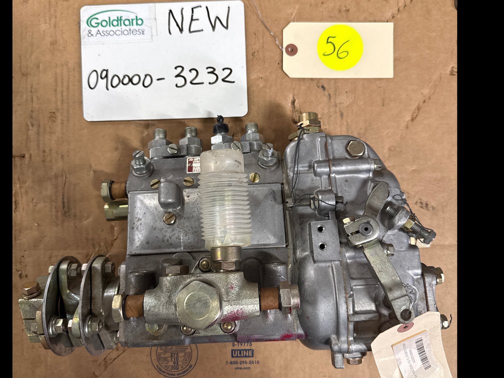 090000-3232 (6112-73-1002; ND-PE 4A90C420RND323) New NipponDenso Injection Pump Fits Komatsu S4D120 Diesel Engine