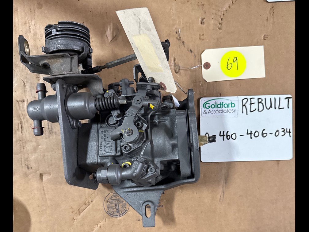 0-460-406-034 (0460406034 ,VE6/10F2400L146-1 ,072130107N ) Rebuilt Bosch VE6 Fuel Injetion Pump fits Volkswagen Engine