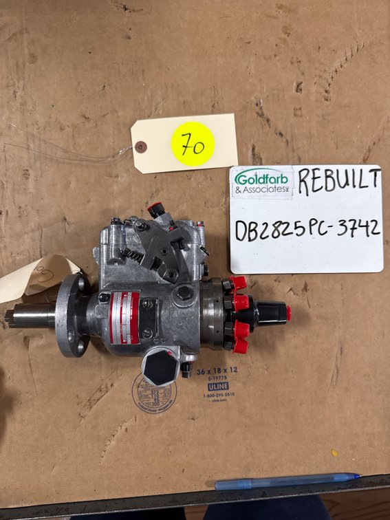 DB2825PC-3742 (DB2-3742; 22501477; 2756443) Rebuilt Stanadyne Injection Pump Fits GM 5.7L Diesel Engine