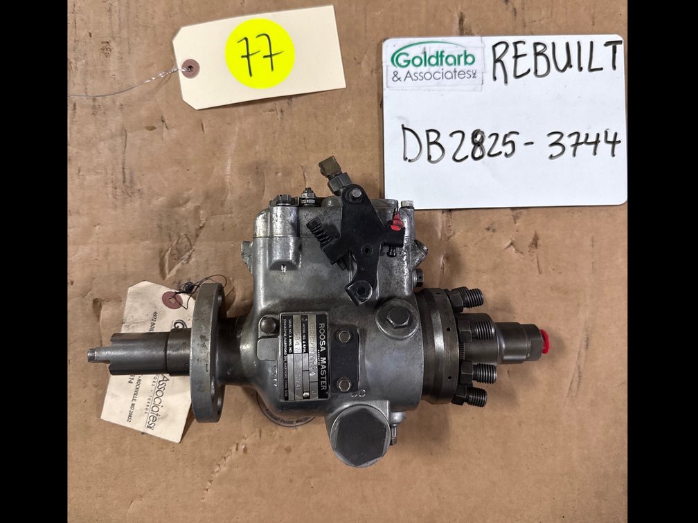 DB2825-3744 (DB2825-3744R) Rebuilt Stanadyne Injection Pump Fits GM 4.3L Diesel Truck Engine