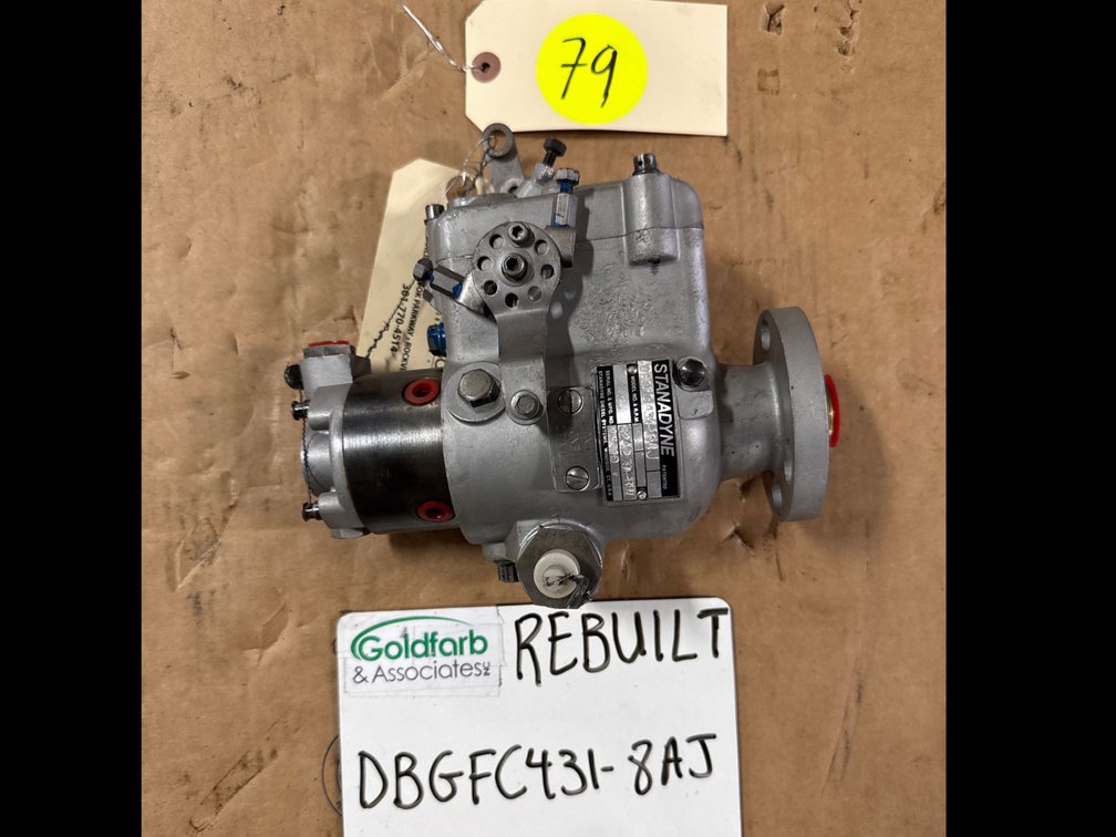 DBGFC431-8AJ (324279) Rebuilt Stanadyne Roosa Master Injection Pump Fits International Diesel Engine