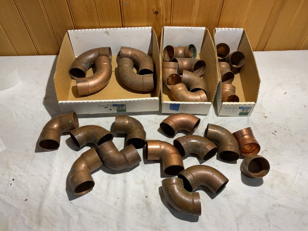 2” copper fittings