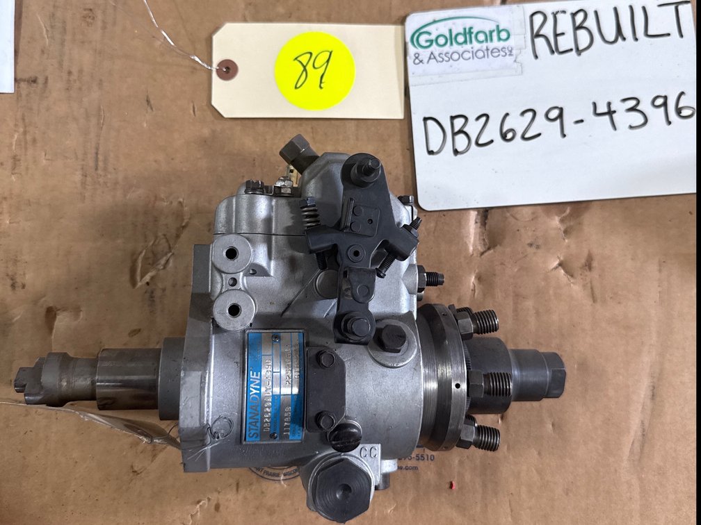 DB2629-4396 (22520601) Rebuilt Stanadyne Injection Pump fits Diesel Engine