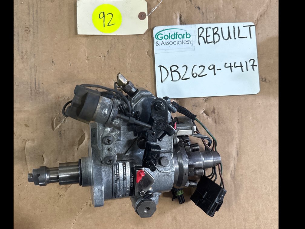 DB2629-4417 (DB26294417) Rebuilt Stanadyne Injection Pump Fits Diesel Engine