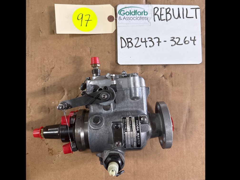 DB2437-3264 (03264 ; 4008363) Rebuilt Stanadyne Injection Pump fits Allis Chalmers Combine F2 2350 Engine