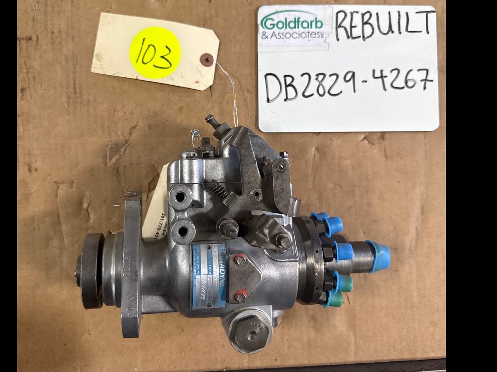 DB2829-4267 (14077179; DB2829-4520) Rebuilt Stanadyne Injection Pump Fits 1982 CUCV (Military). HD C/K, D Truck, 1984-85 GM Chevrolet C30 6.2L Diesel Engine