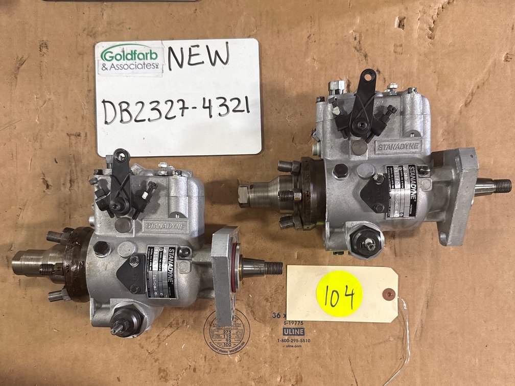 (2 x Bid ) DB2327-4321 (04321 ; 147046101) New Stanadyne Injection Pump fits Cummins 3A1.7 Industrial Engine