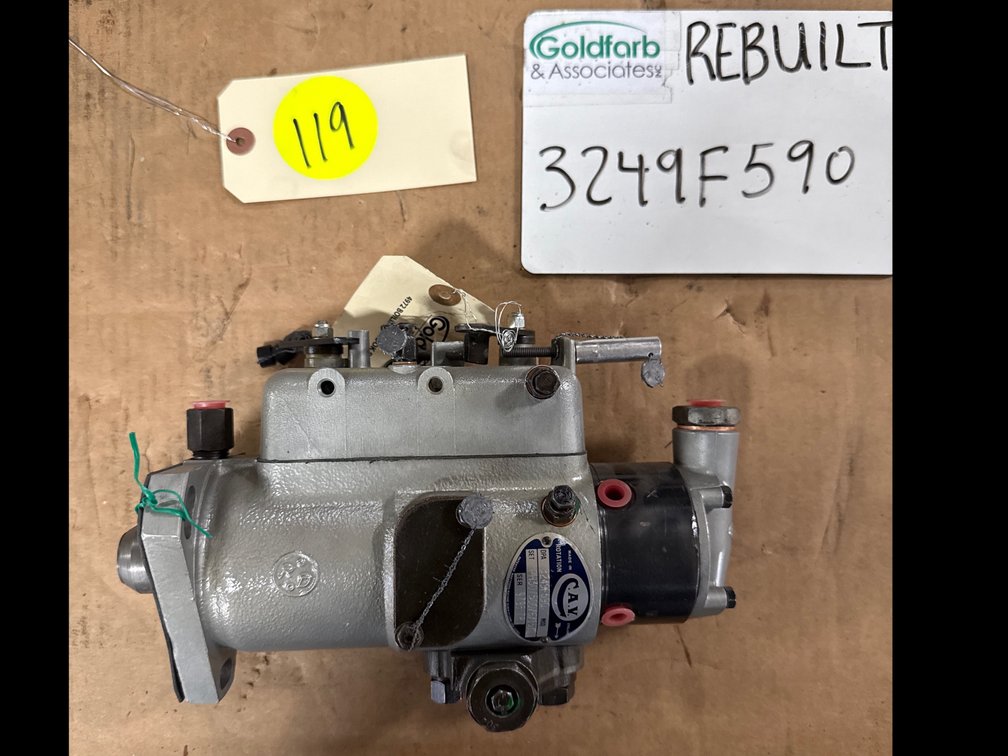 3249F590 (37907; 37484; 3249F591) Rebuilt Lucas Cav Injection Pump fits Perkins 4.107 1500 Gen Set Engine