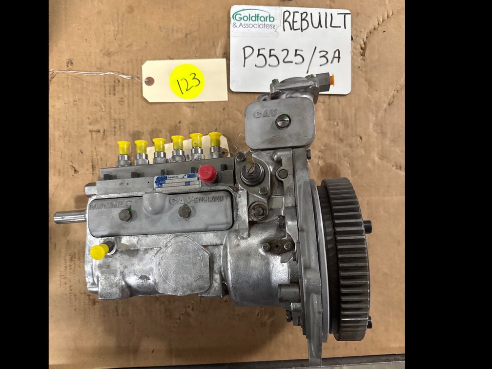 P5525/3A Rebuilt Minimec Lucas Cav Injection Pump fits Diesel  Engine
