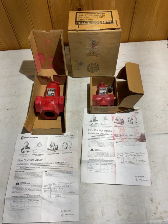 (3) flow control valves