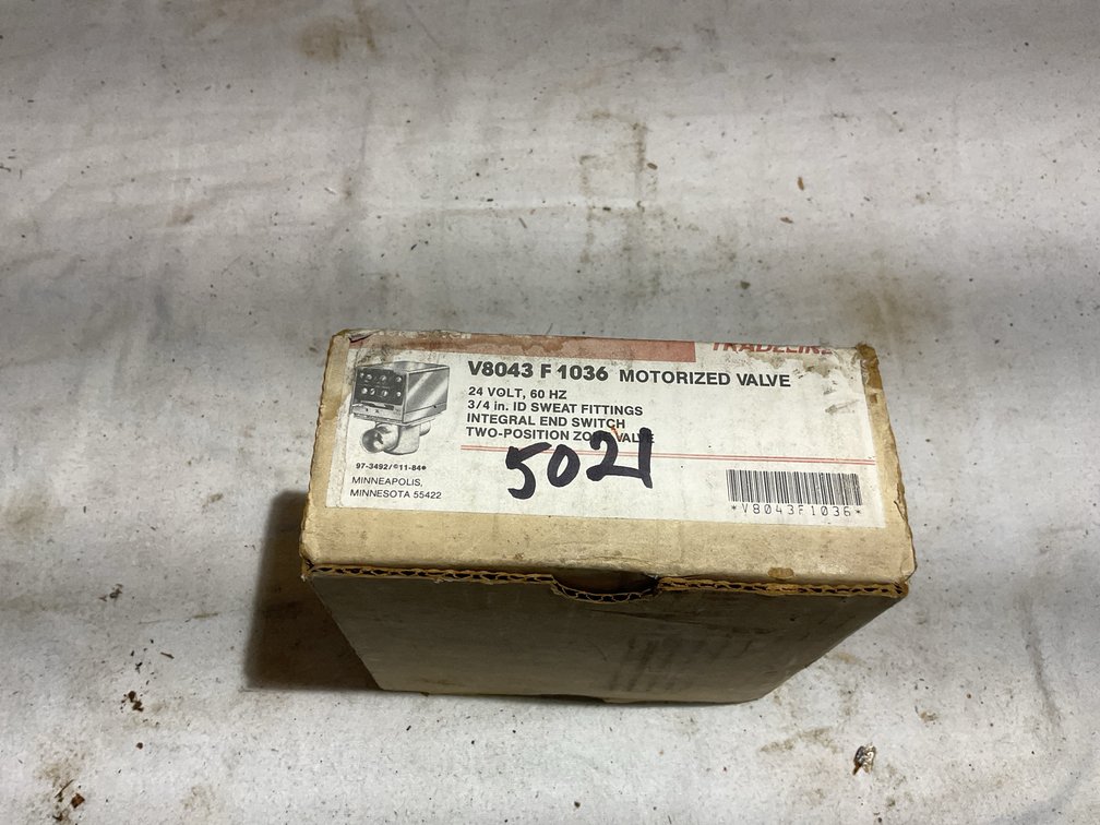 Motorized valve, new