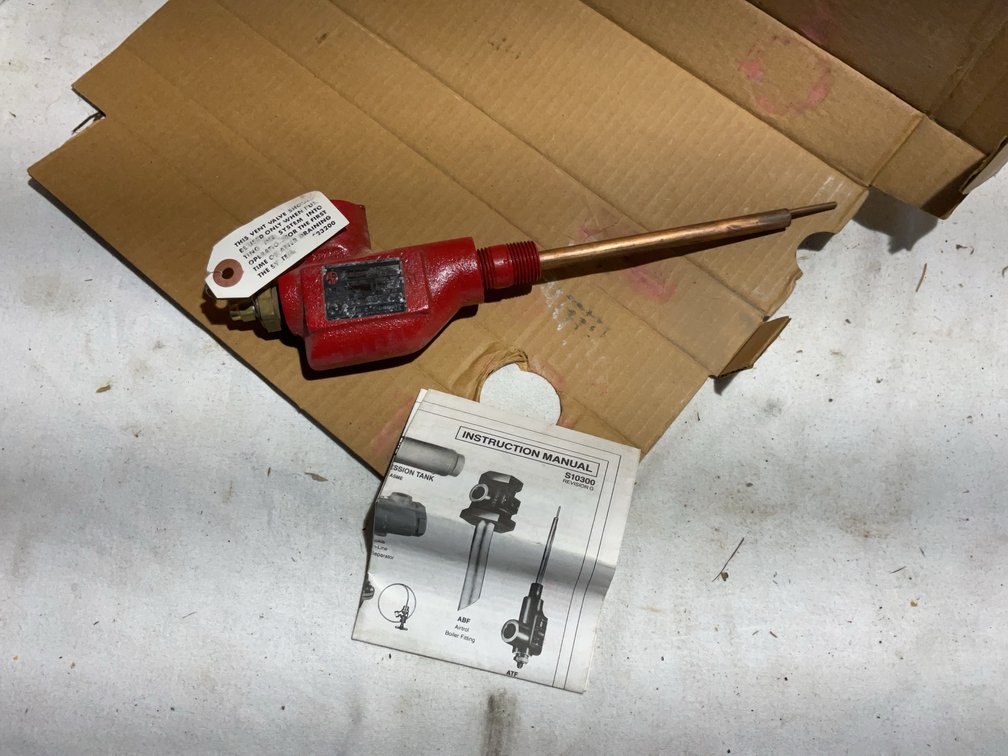 Airtrol fitting, new