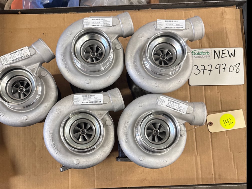 (5x Bid) 3779708 (4033313 ; 504134155) New Holset HX35 Turbocharger fits Cummins Case Engine