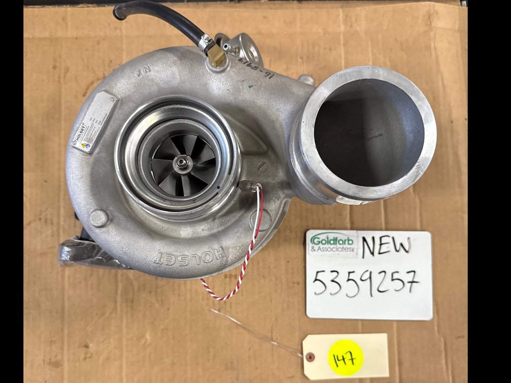 5359257 (5359258) New Takeoff Holset HE400WG Turbocharger fits Cummins ISG11 Engine