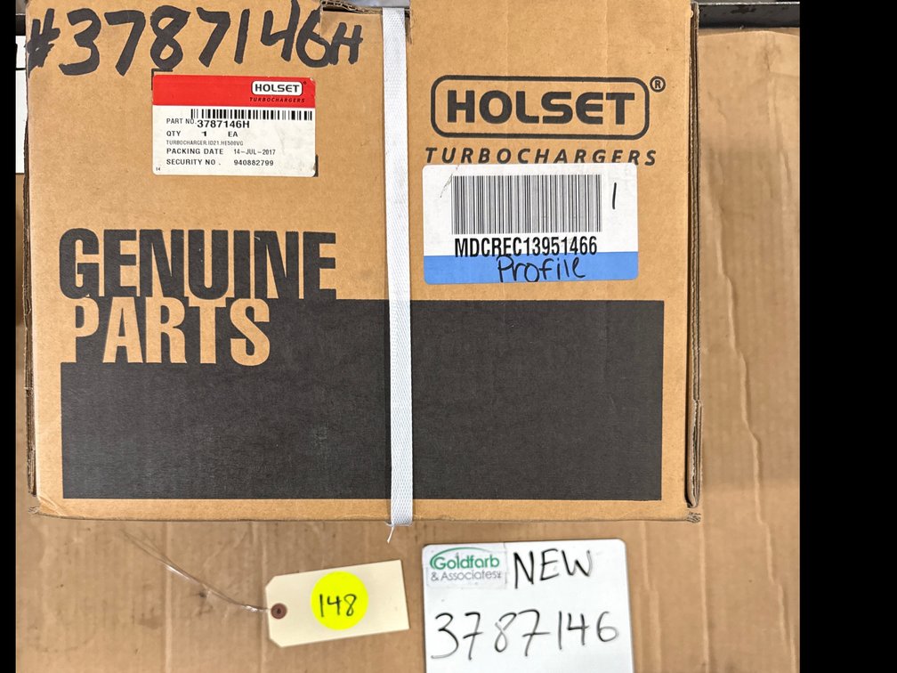 3787146 (5801677032) New Holset HE500VG Turbocharger fits Iveco Engine