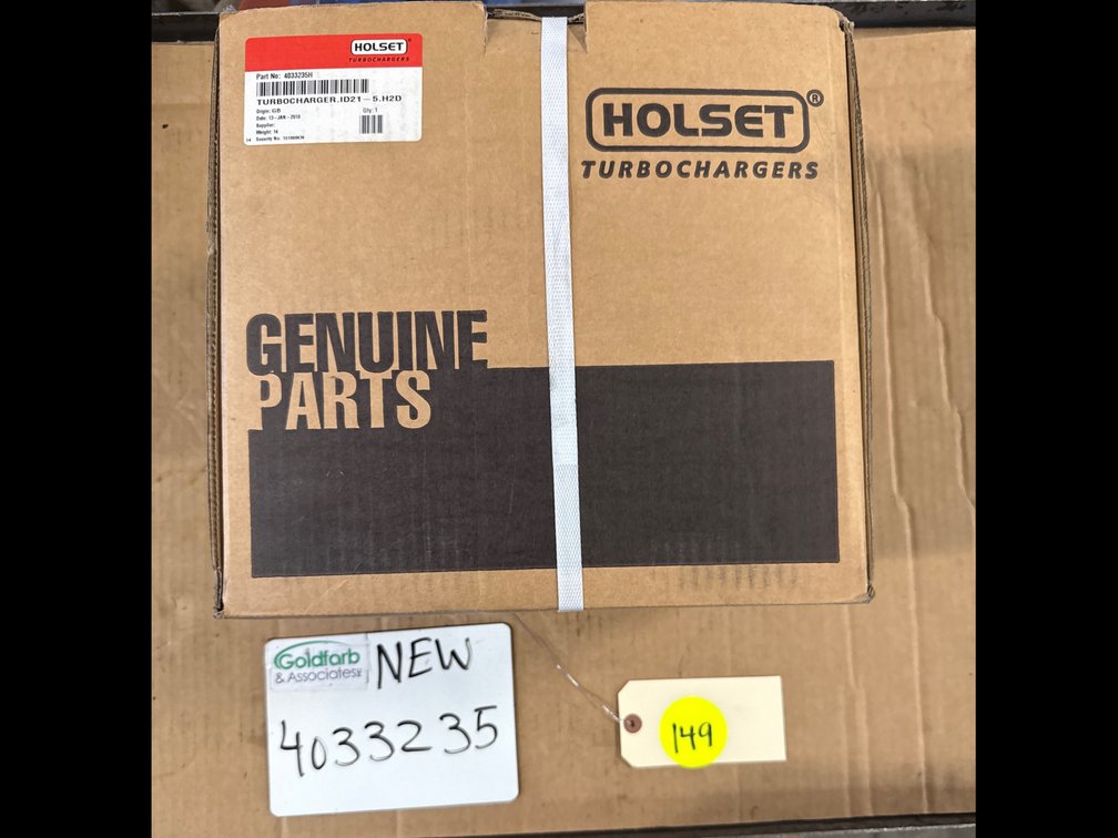 4033235 New Holset H2D Turbocharger fits Volvo Engine