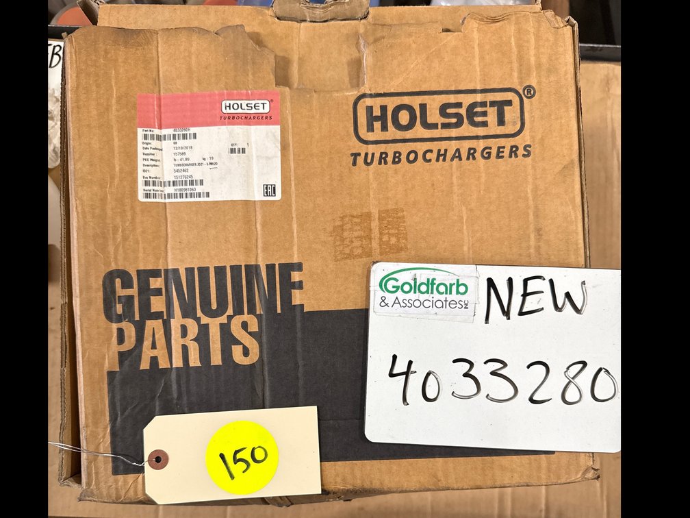 4033280 (3533261, 3533262, 24100-2920B) New Holset WH2D Turbocharger fits Hino K13C Engine