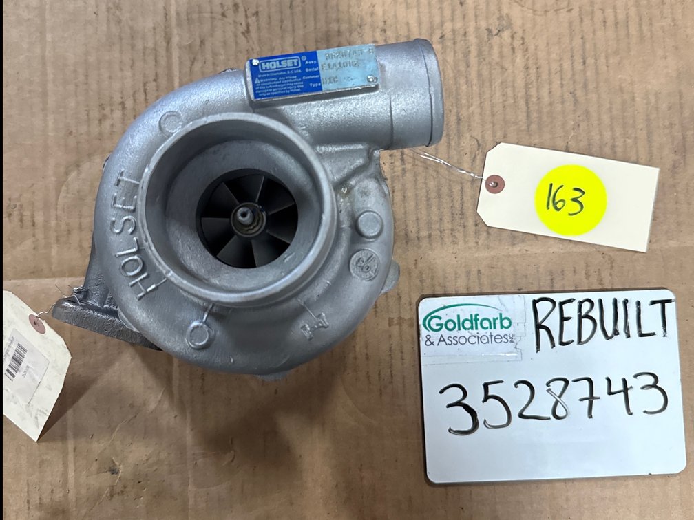 3528743 (6731818110) Rebuilt Holset H1C Turbocharger fits Cummins 4TA-390 Agricultural Engine