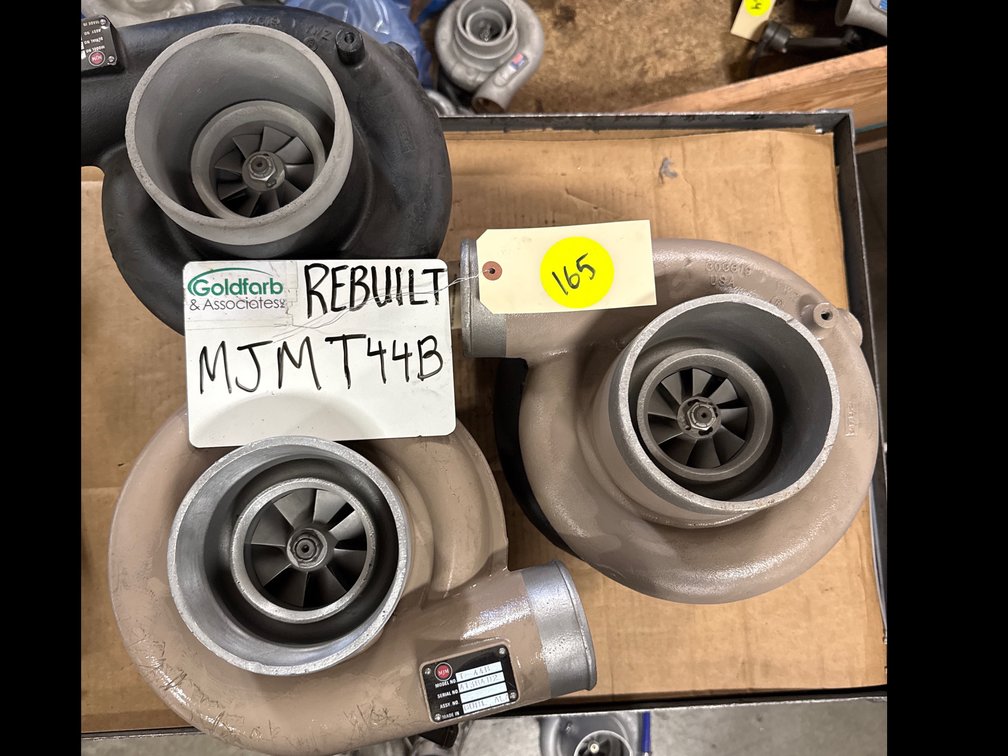 (3 x bid) Rebuilt Aftermarket T44B Turbochargers