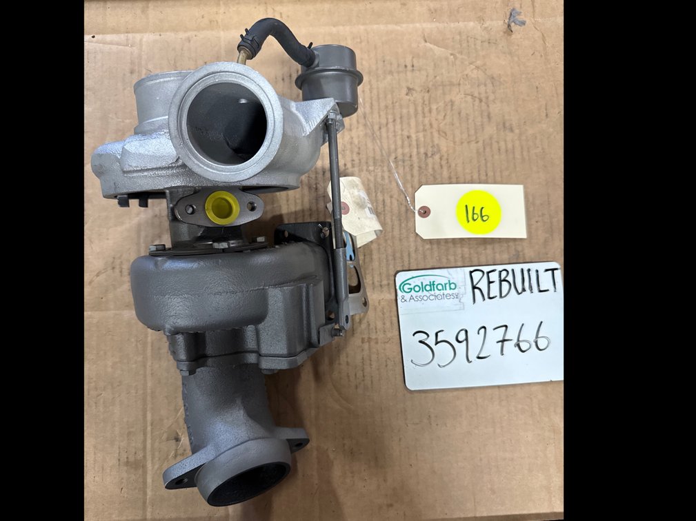 3592766 (3774569, 380079900) Rebuilt Holset HX35W Turbocharger fits Cummins 5.9L Engine