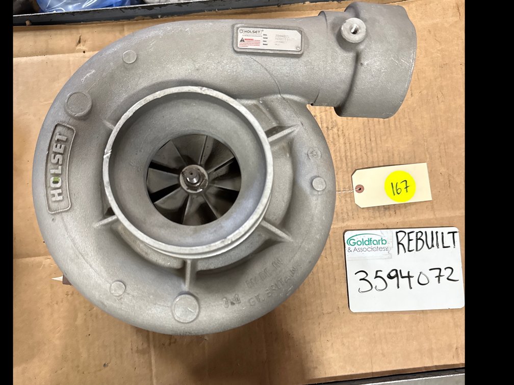 3594072 (4025016) Rebuilt Damaged Holset HC5 Turbocharger fits Cummins Engine