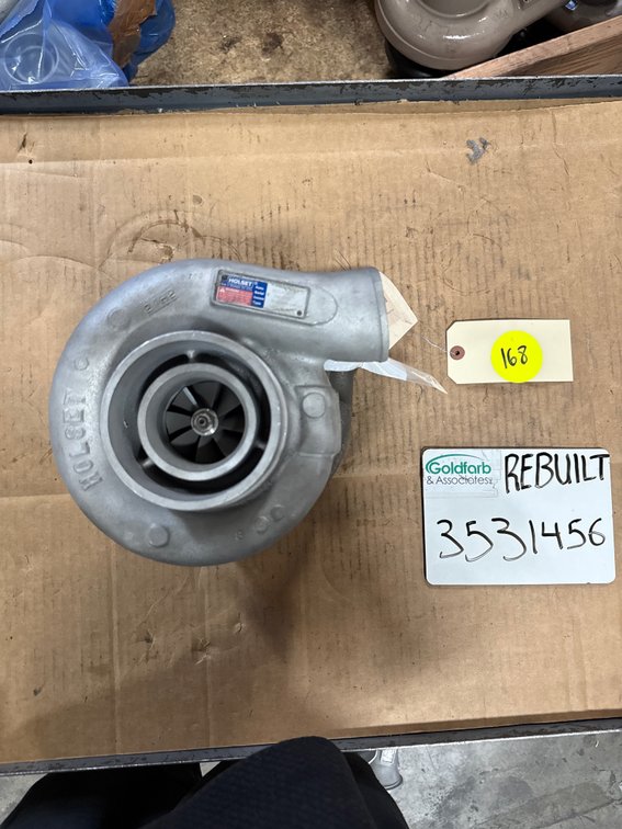 3531456 (3531696) Rebuilt Holset H1C Turbocharger fits Cummins Chrysler 6BTAA Engine