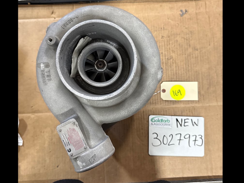 3027973 (4049441,3528281 ,3029515 ,3801997 ) New Holset T46B/HT3B Turbocharger fits Cummins NTC3008C Compactors Engine