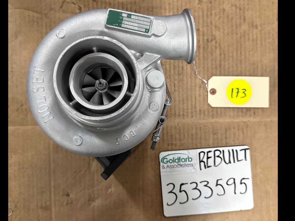 3533595 (477834) Rebuilt Holset H1E-8264BV Turbocharger fits Volvo VED7 Engine