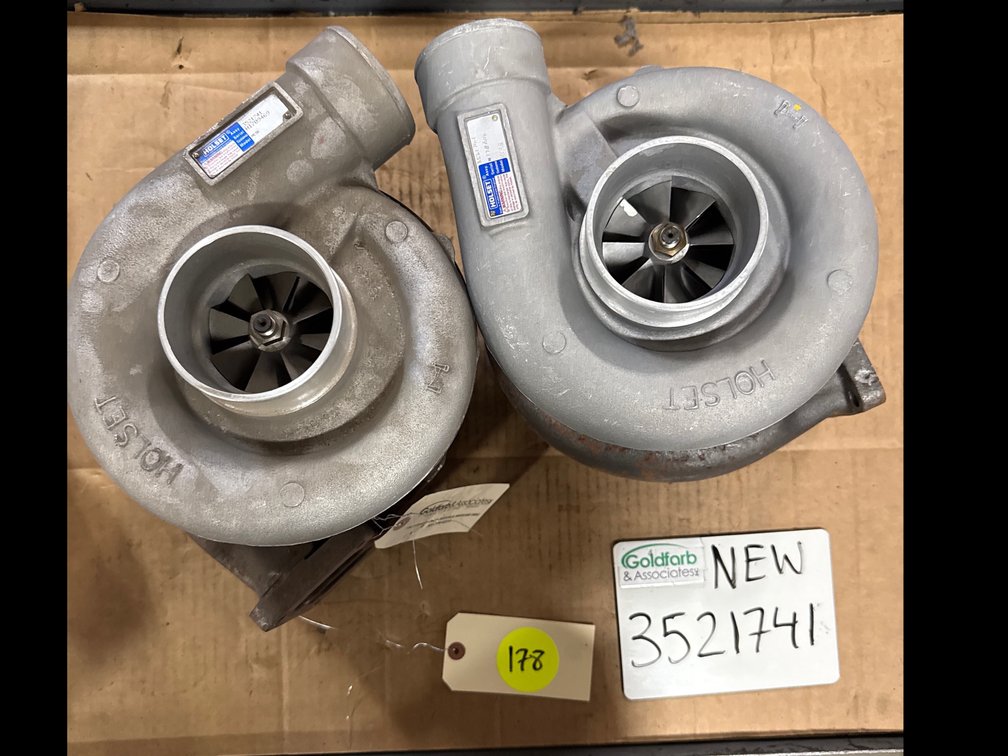(2 x Bid) 3521741 (4033545) New Holset HC3B Turbocharger fits Cummins NTE380/400 Engine